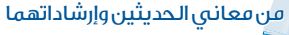 من معاني الحديثين وإرشادهما